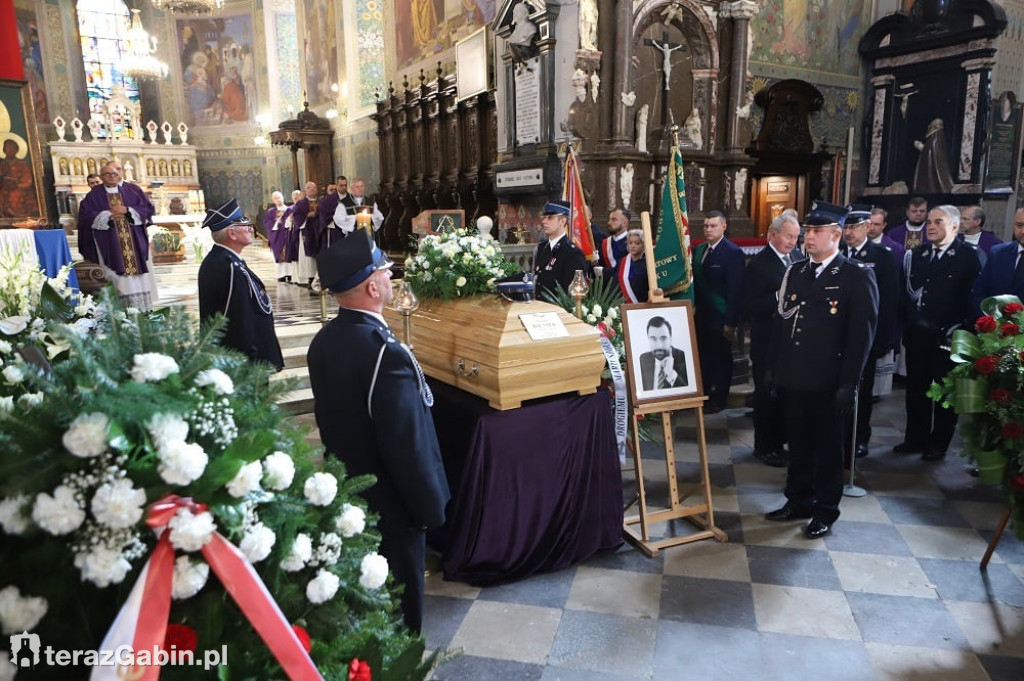 Tłumy żegnały Starostę Płockiego.