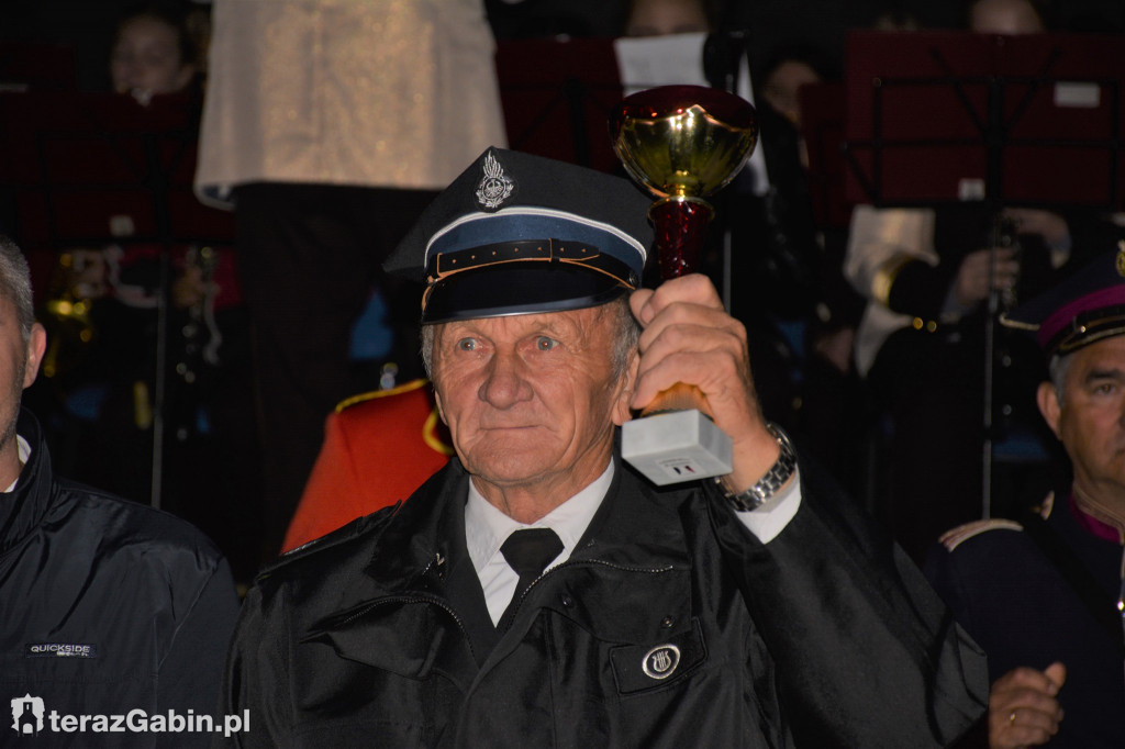Orkiestra z Gąbina na podium w Sierpcu.