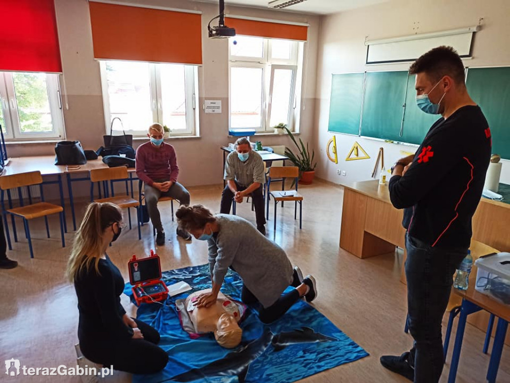 W Gąbinie szkolą się przyszli ratownicy. Dzięki wsparciu Ministerstwa i gminy.