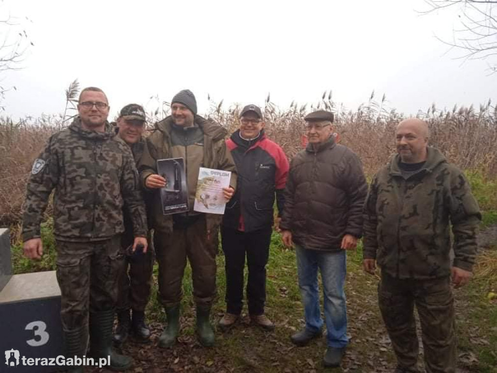 Zawody spinningowe o puchar gąbińskiego Koła.