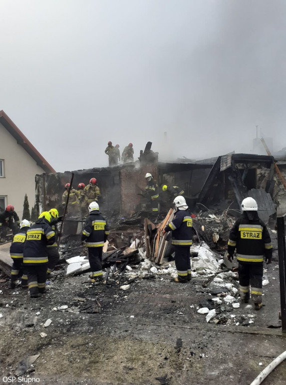 Pożar w Słupnie