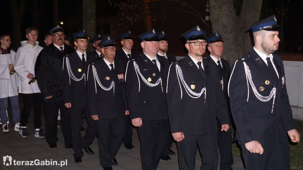 Procesja Rezurekcyjna w Parafii Gąbin.