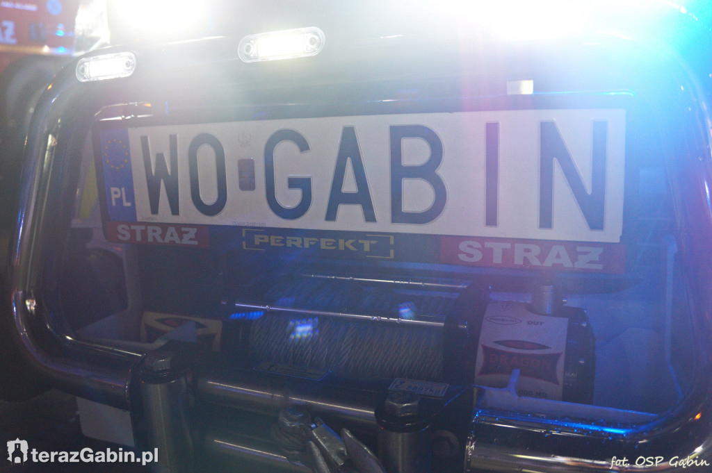 Nowy samochód w OSP Gąbin.