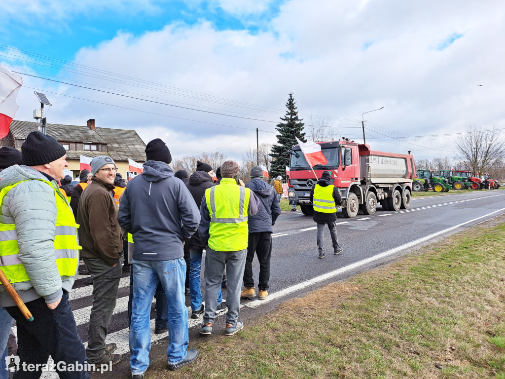 Protest rolników w Topólnie.