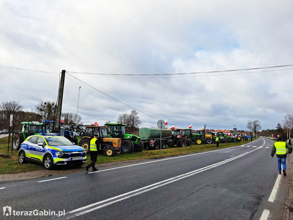 Protest rolników w Topólnie.