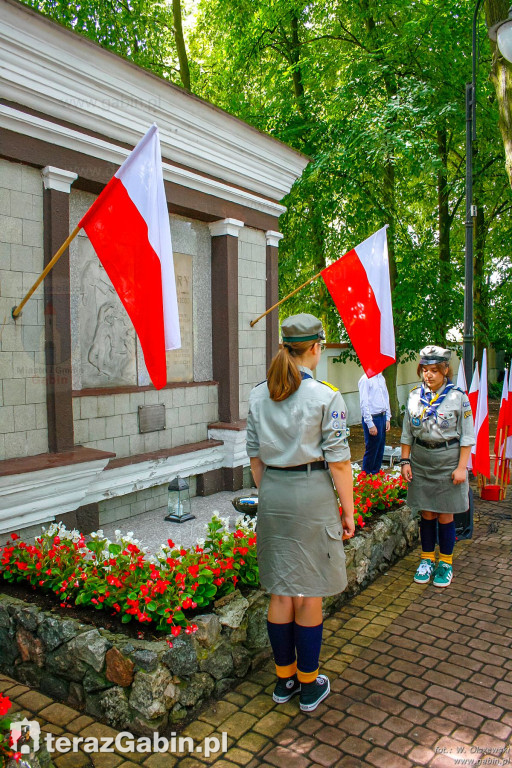 Rocznica rozstrzelania mieszkańców Gąbina.