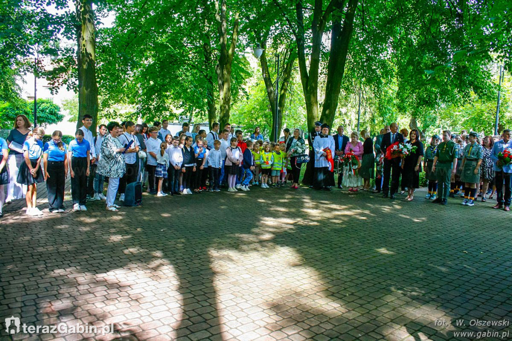 Rocznica rozstrzelania mieszkańców Gąbina.