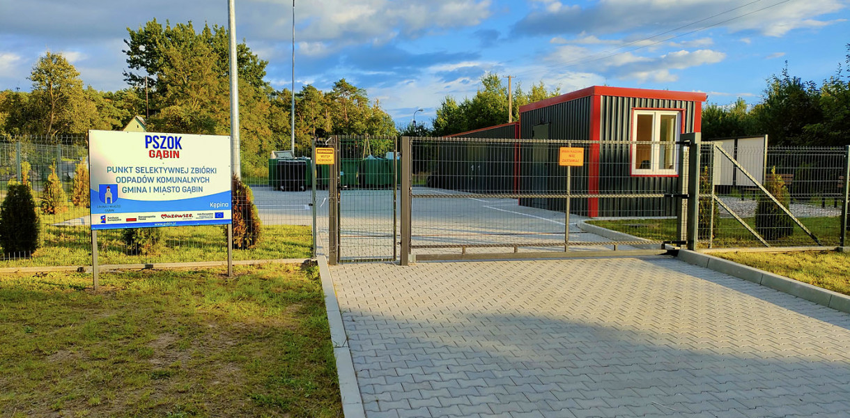 Mieszkańcy mogą już korzystać z PSZOKu. 