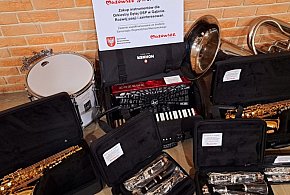 Nowe instrumenty orkiestry z Gąbina. Ze wsparciem Samorządu Mazowsza. -57754