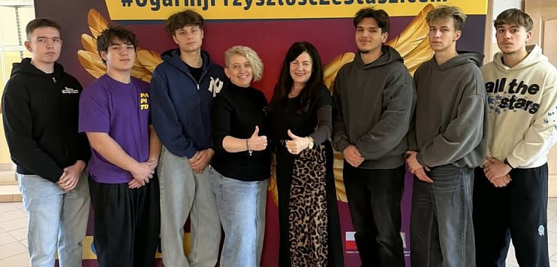 Uczniowie z Gąbina w finale wielkiego turnieju.