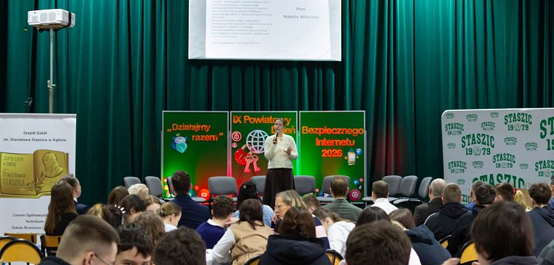 Dzień Bezpiecznego Internetu w gąbińskim Zespole Szkół.